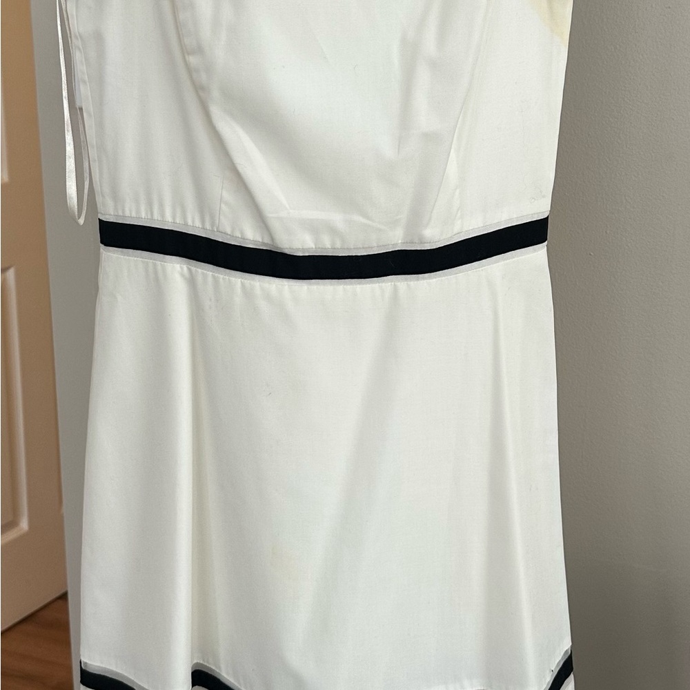 Ann Taylor Ivory and Black Dress